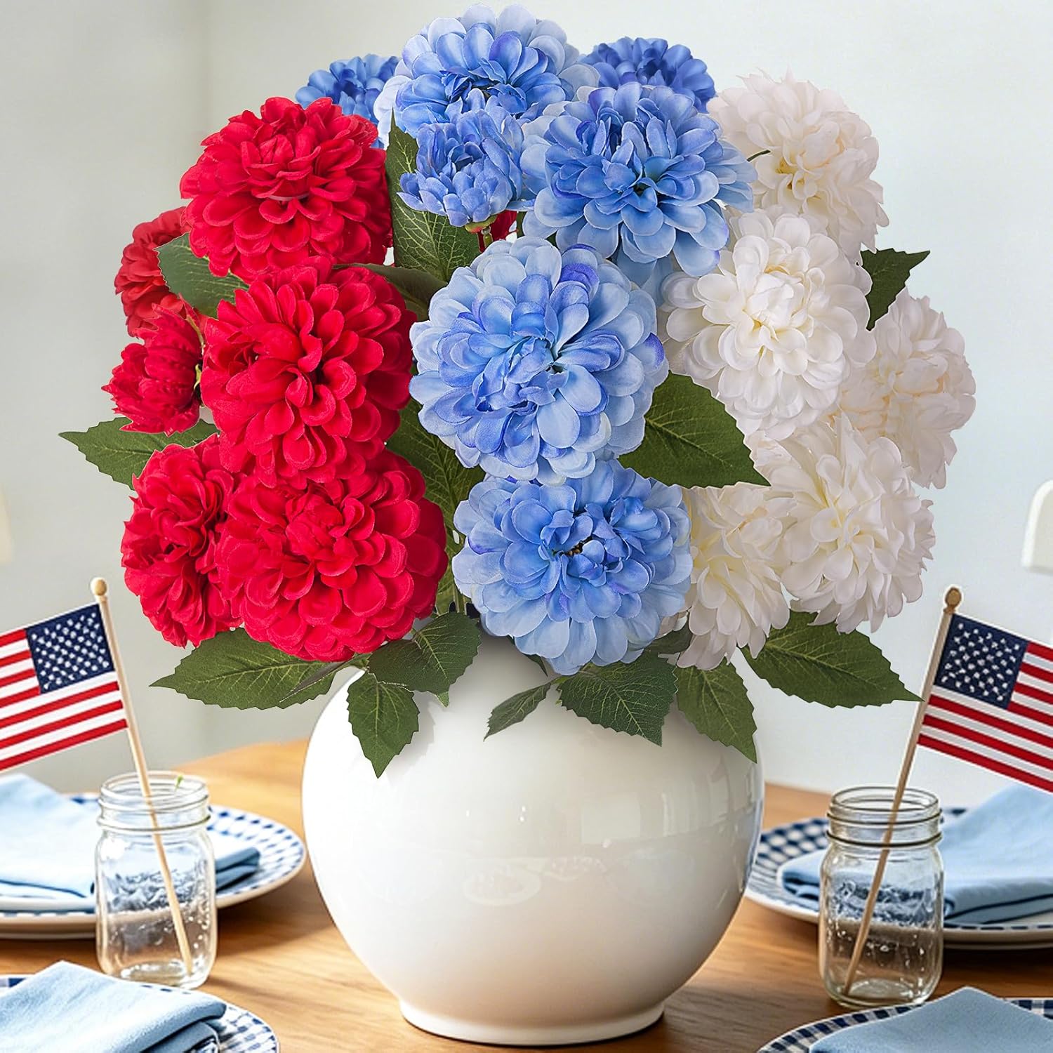 Green Artificial Flowers — Redbluewhite