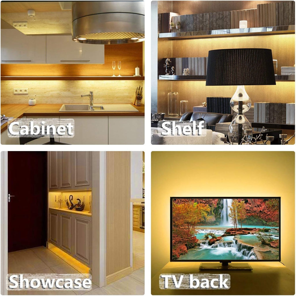 Color Changing Metal LED Strip Lights - View 5
