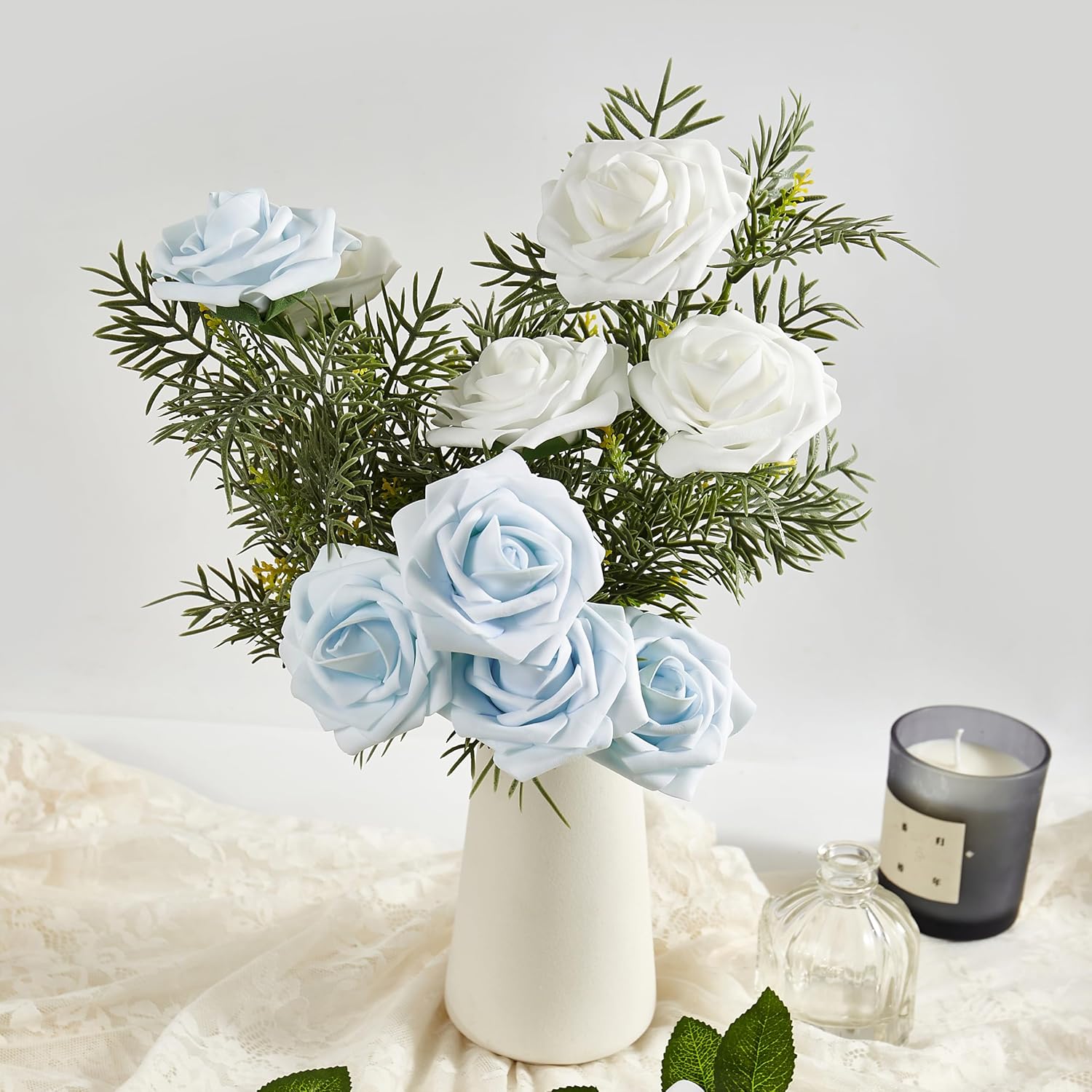 Beige Artificial Flowers - View 3