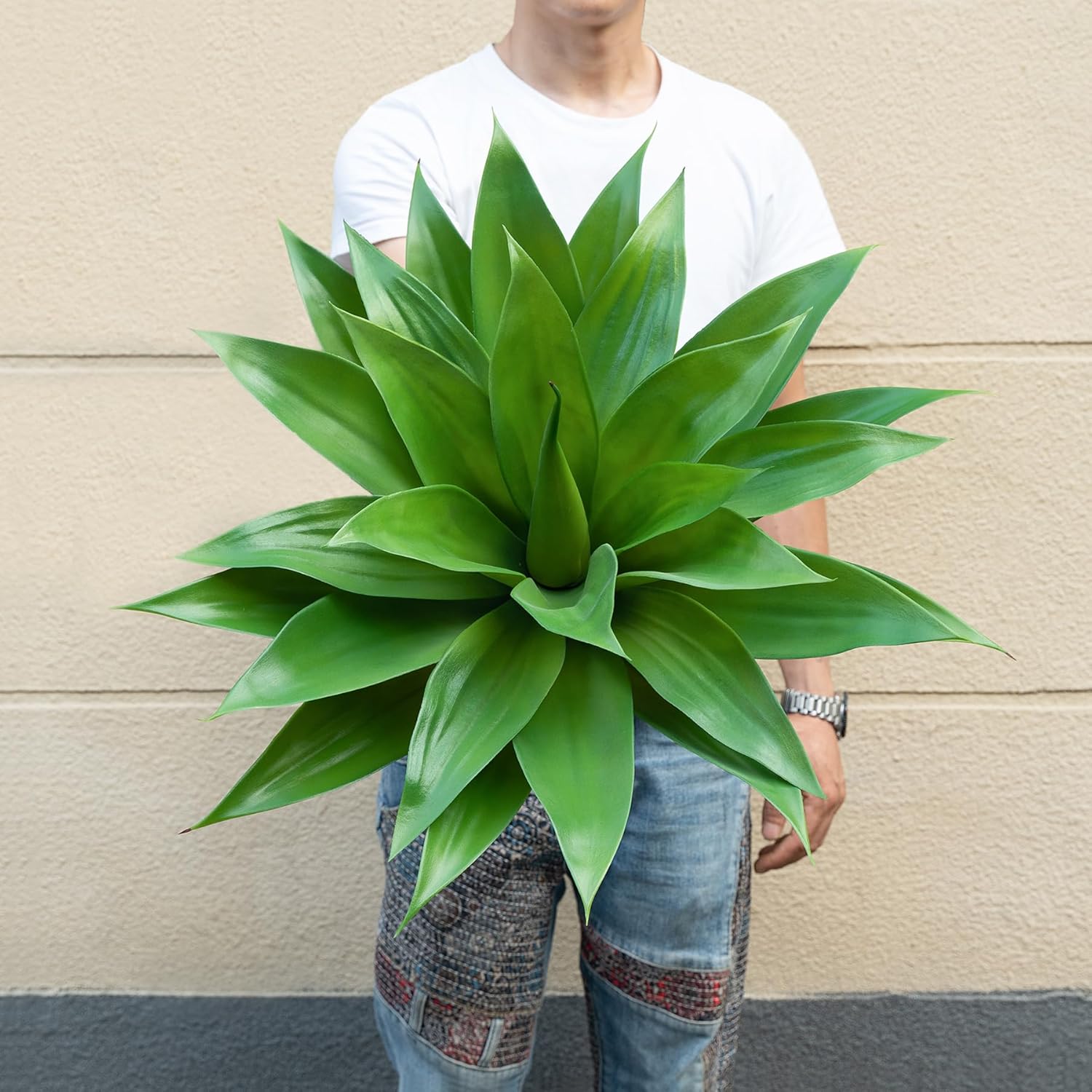 Green Artificial Plant — 22" — 28"green-1