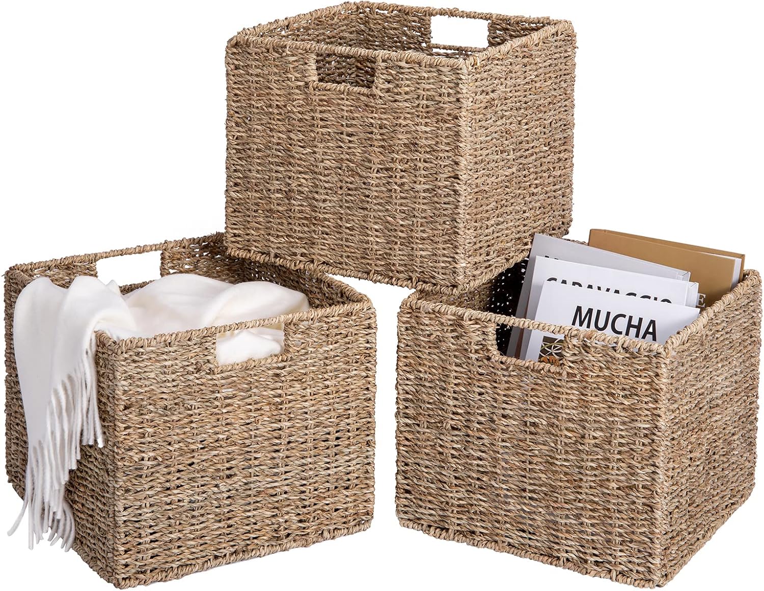 Rattan Storage Basket — 12x12 - View 4