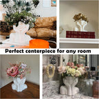 Modern Ceramic Flower Vase — 5.3" - View 3