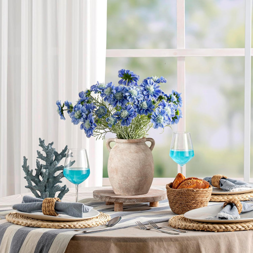 Farmhouse Black Flower Vase — 6" - View 6