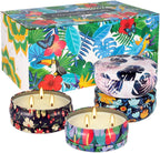 Soy Wax Black Scented Candle — 4x13 - View 5