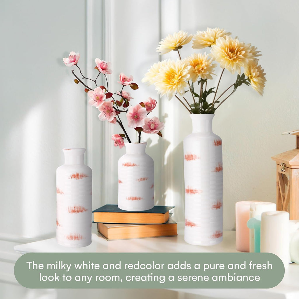 Modern Ceramic Flower Vase — 5" - View 2