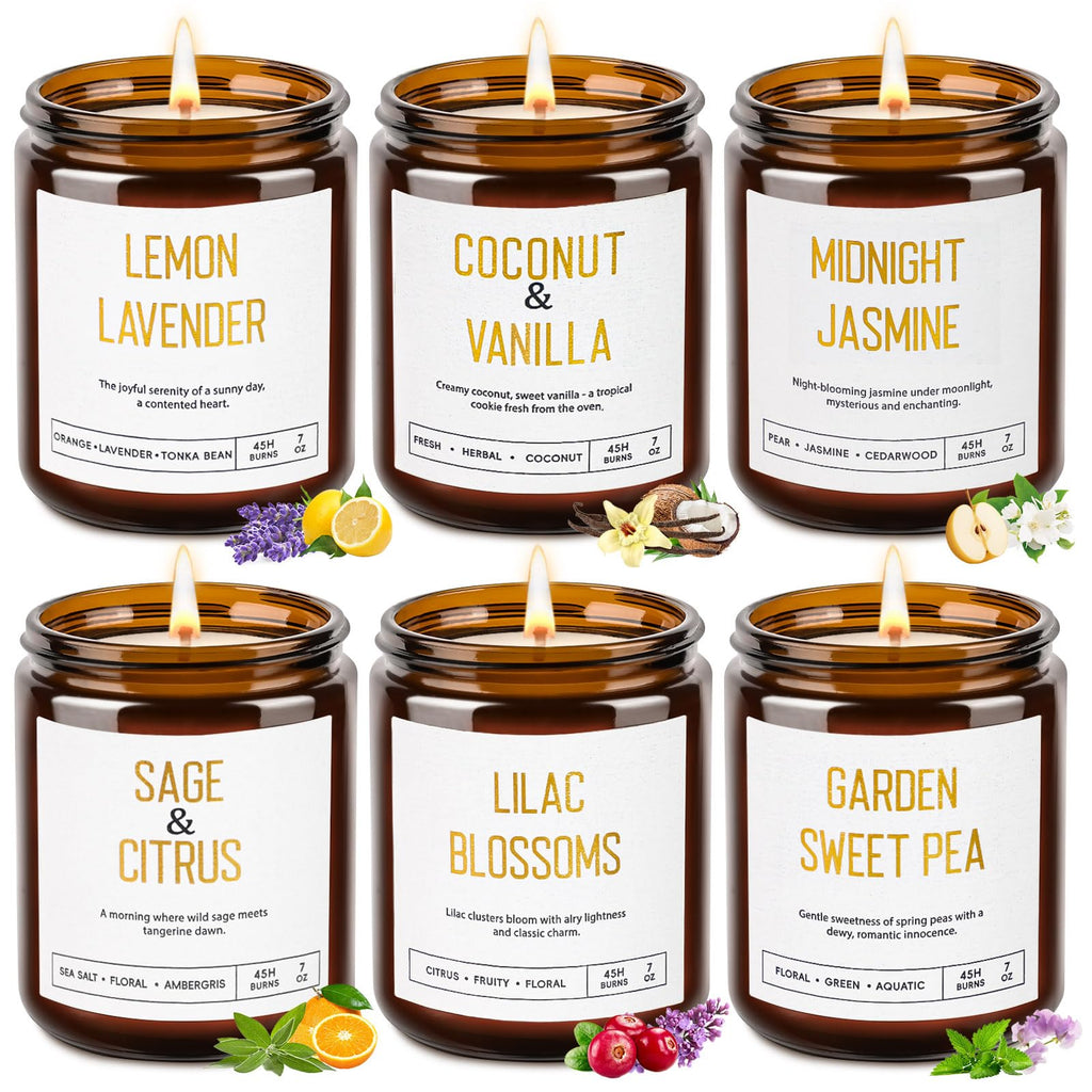 Soy Brown Scented Candle