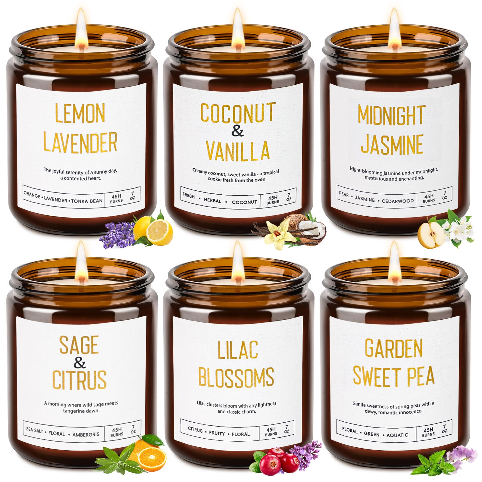 Soy Brown Scented Candle