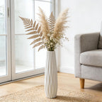 Farmhouse Ceramic Flower Vase — 17.7" - View 2