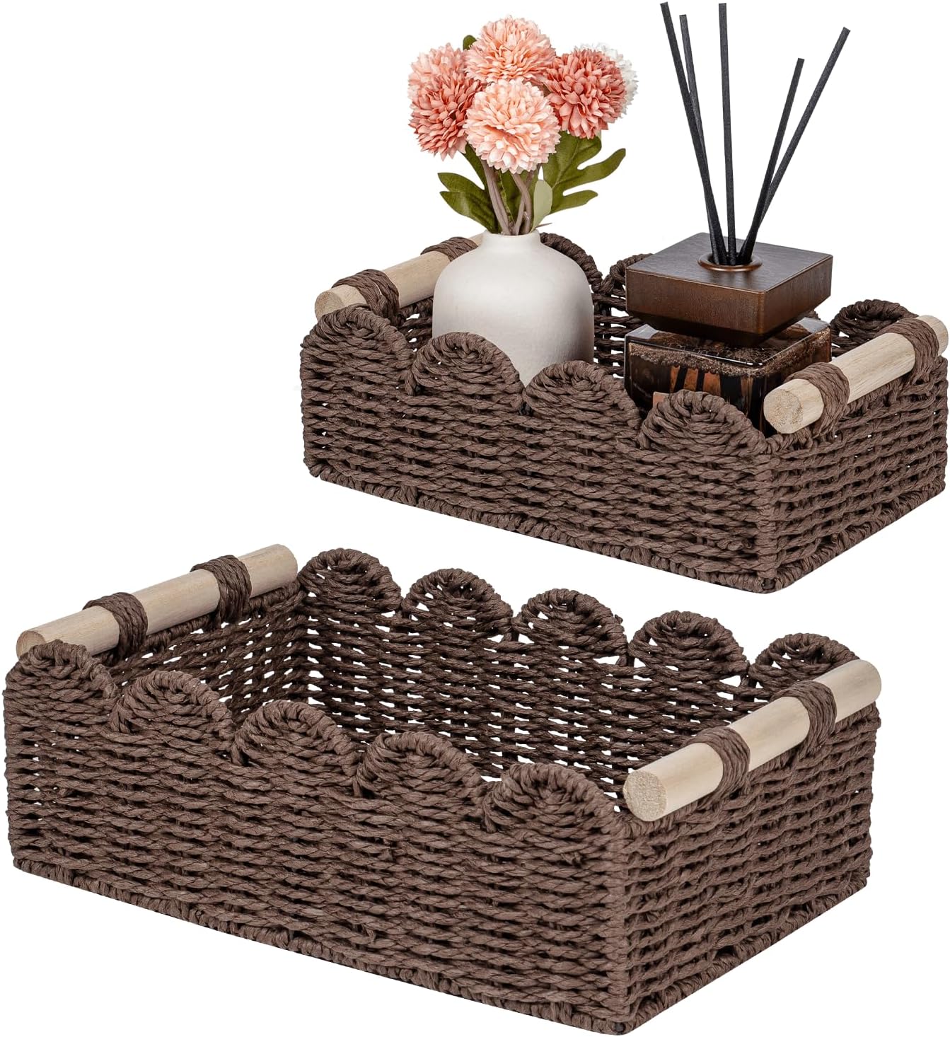 Beige Basket — Brown