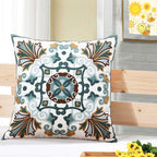 Boho Fabric Pillow Cover — 18" - View 7