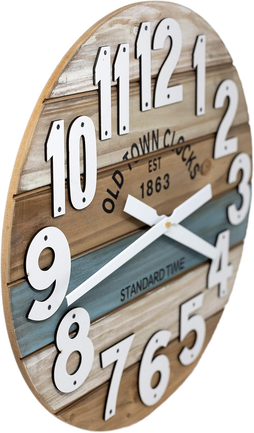 Blue Wall Clock — 18" - View 2