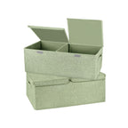 Linen Beige Storage Bin
