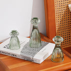 Blue Candle — Set of 3