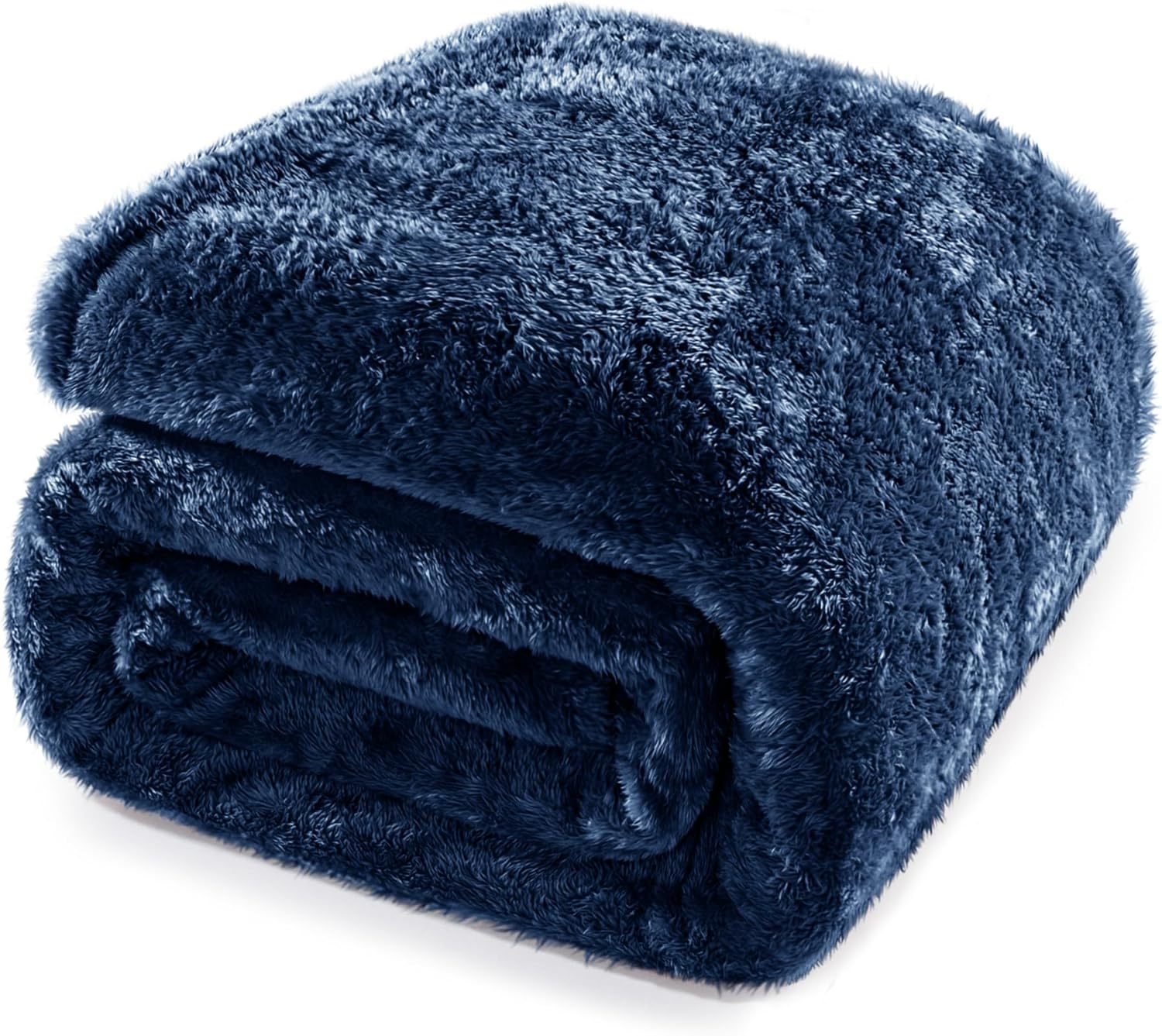 Black Throw Pillow — 70" — Navy Blue