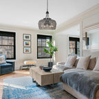 Boho Black Chandelier — 5-Light - View 2