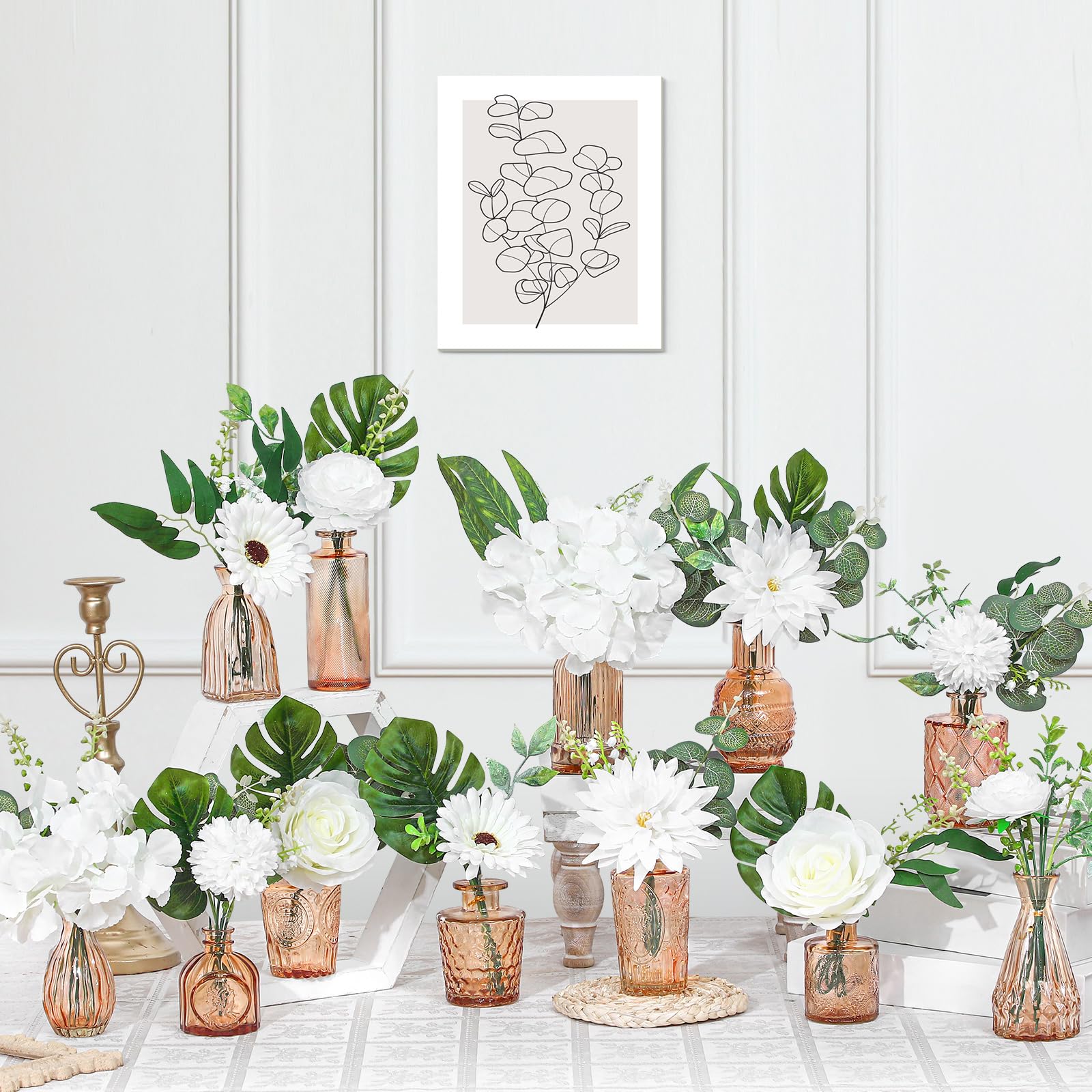 Gold Artificial Flowers