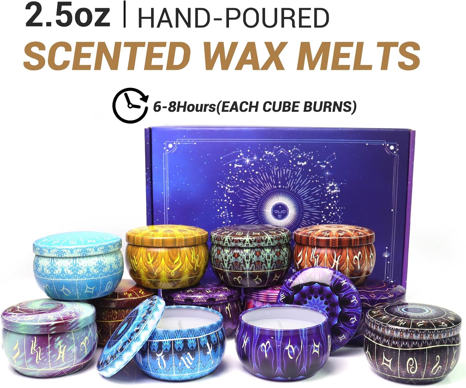 Soy Wax Wax Scented Candle - View 2