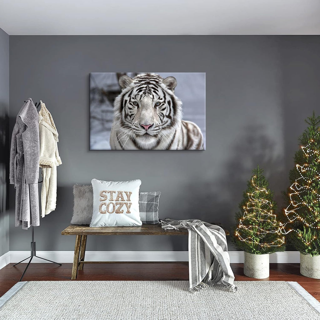 Black Canvas Wall Art — 36" - View 7