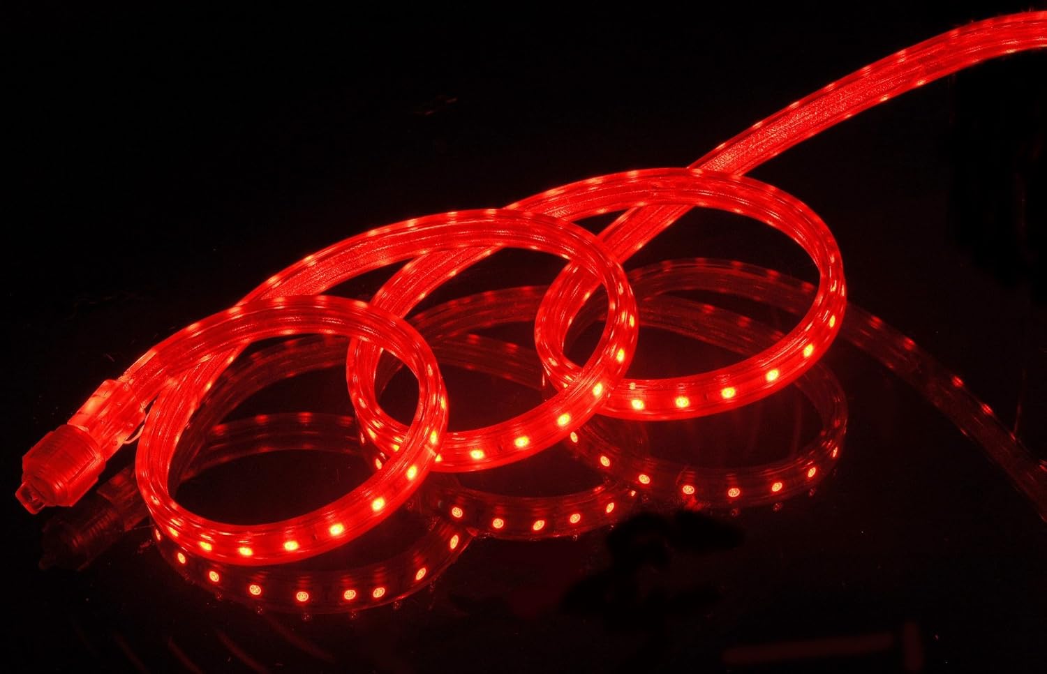 Color Changing Blue LED Strip Light — Red