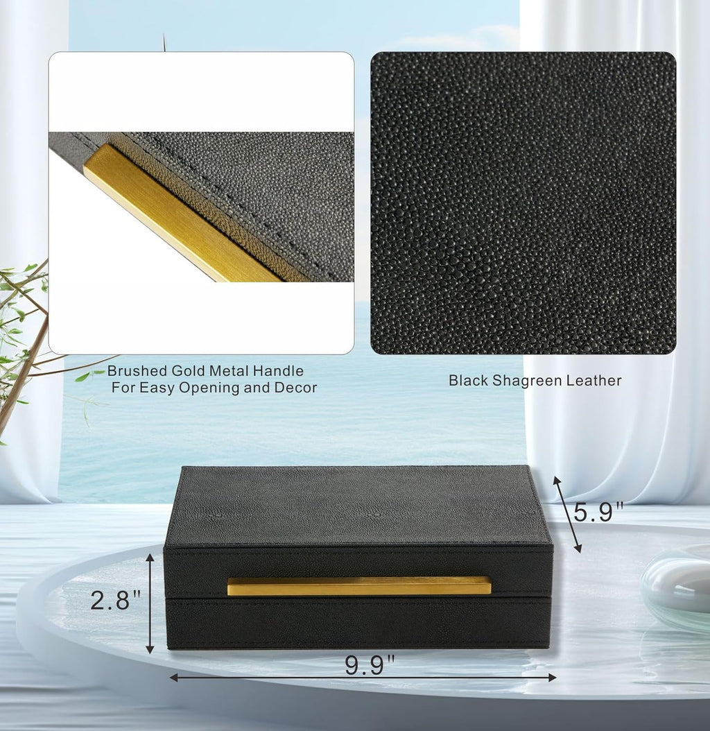 Luxe Black Storage Basket - View 3