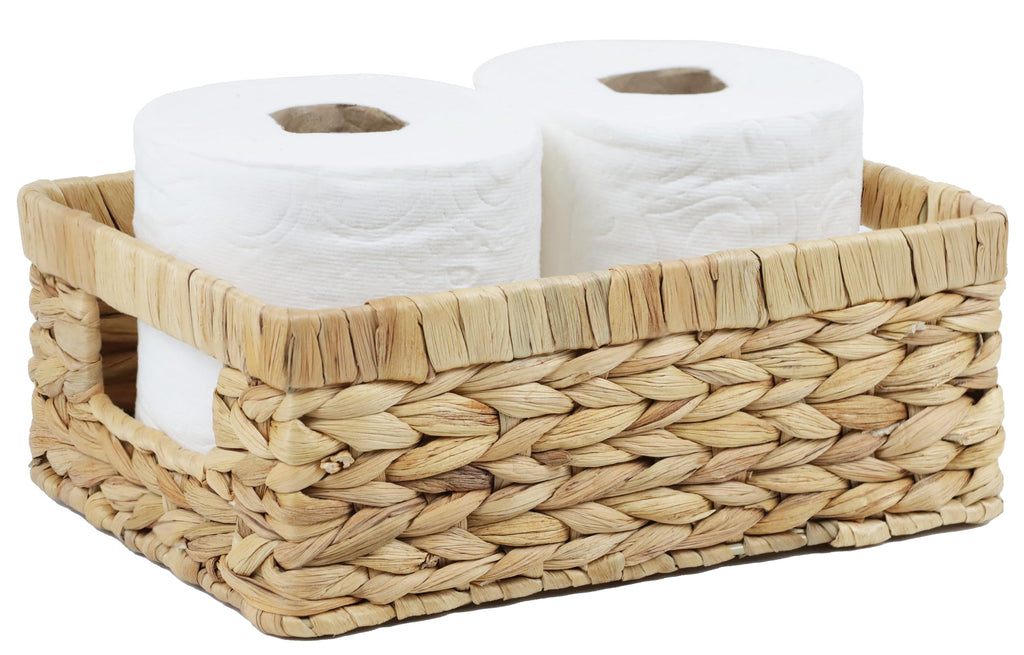 Boho Rattan Woven Basket