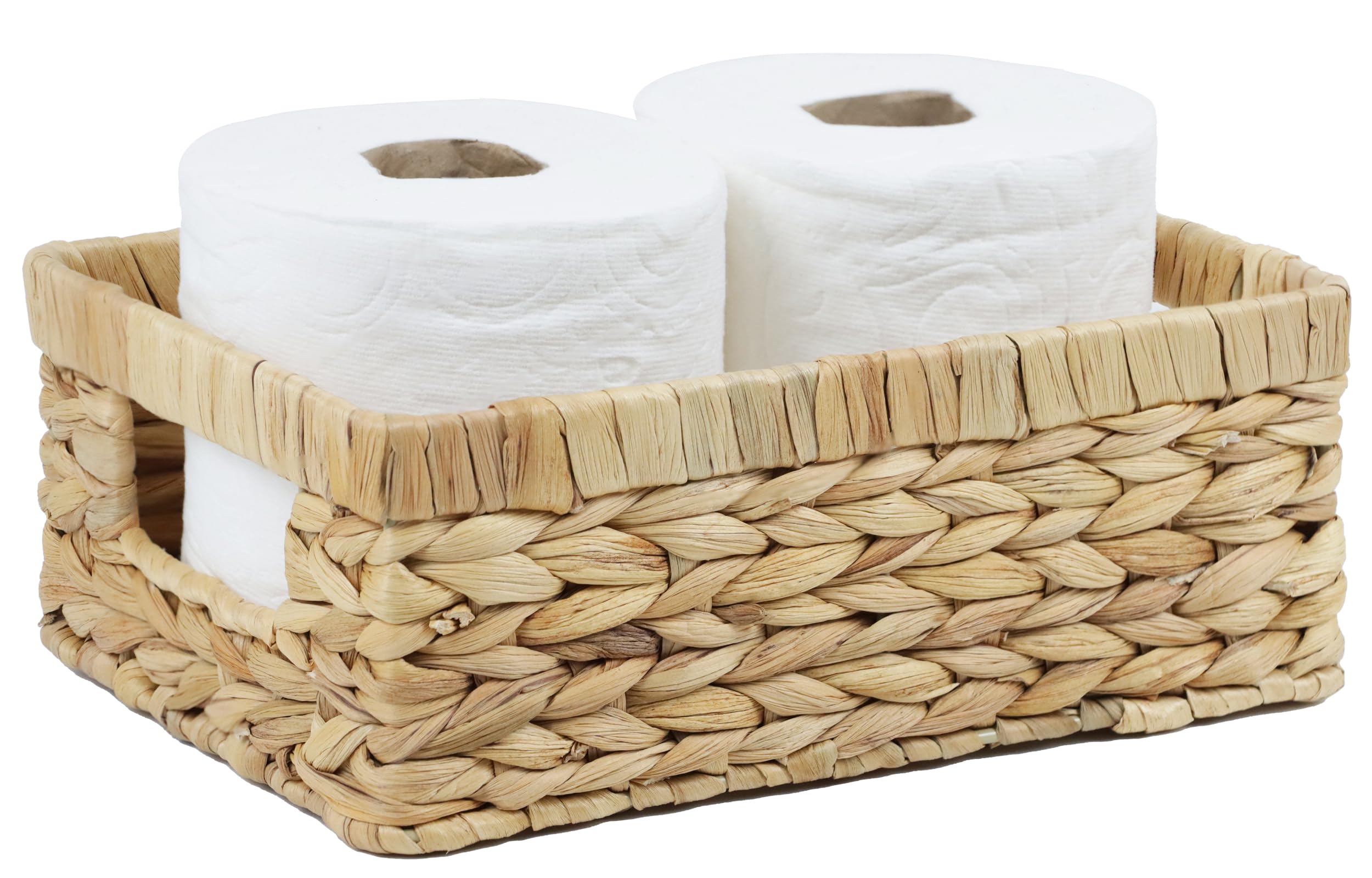 Boho Rattan Woven Basket