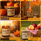Soy Wax Wax Scented Candle - View 3