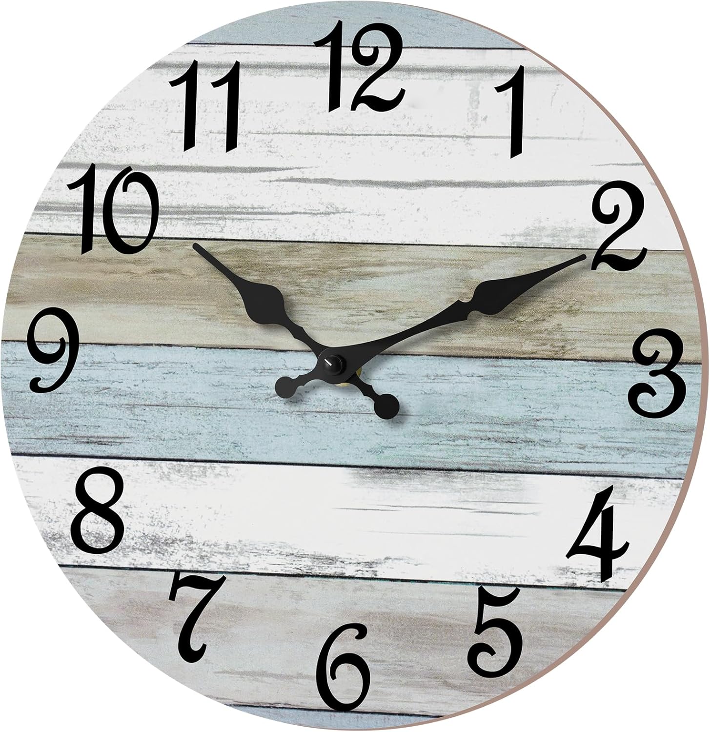 Battery Operated Blue Wall Clock — 18" — 16 INCH