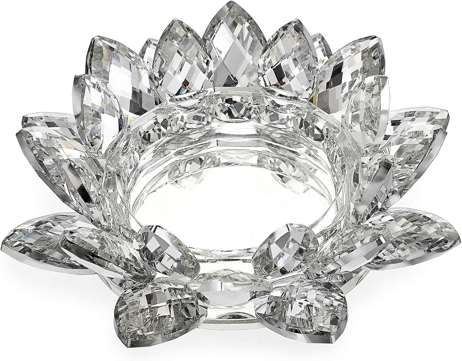 Luxe Glass Table Lamp — 3" — Clear