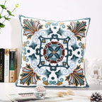 Boho Fabric Pillow Cover — 18" - View 6
