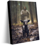 Blue Canvas Wall Art — 8"