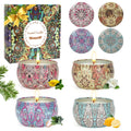 Soy Wax Metal Scented Candle