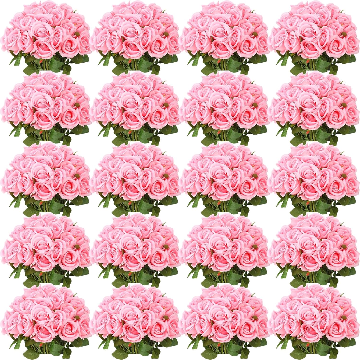 Beige Artificial Plant — Pink
