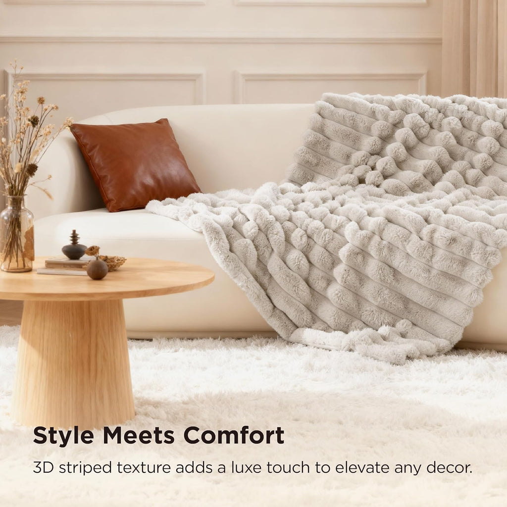 Luxe Fabric Throw Pillow — 50" - View 3