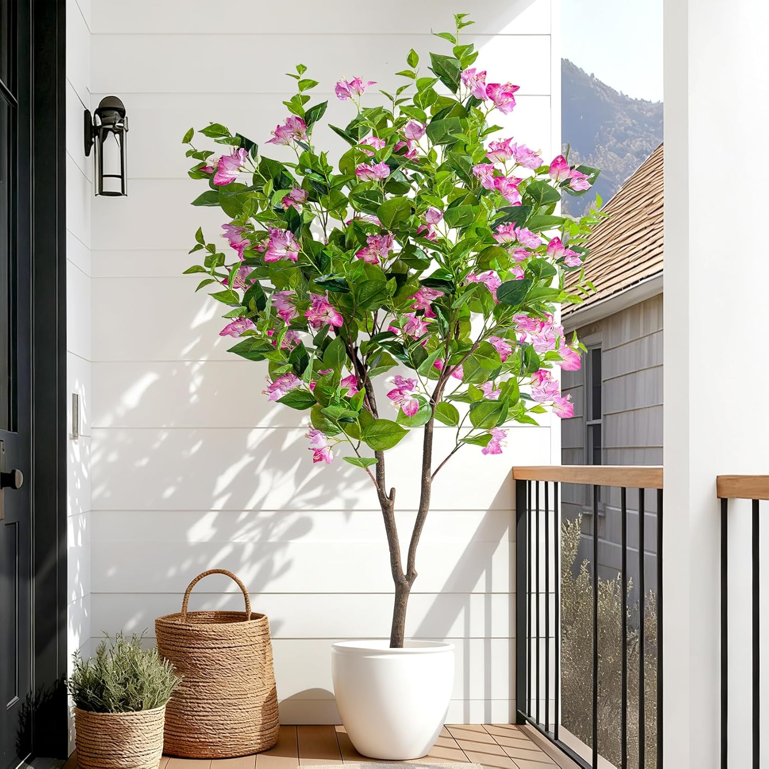 Pink Artificial Plant — Pink