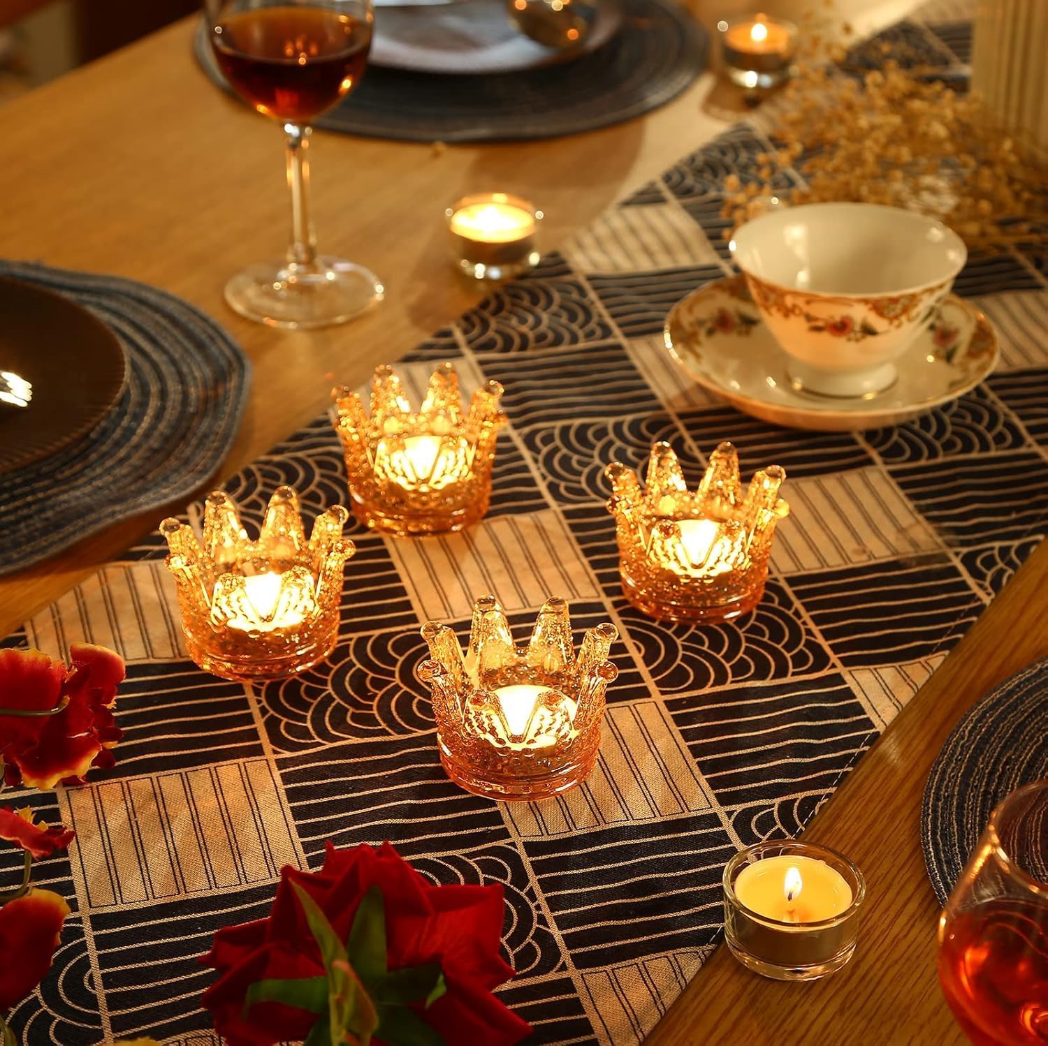 Luxe Orange Candle — Amber
