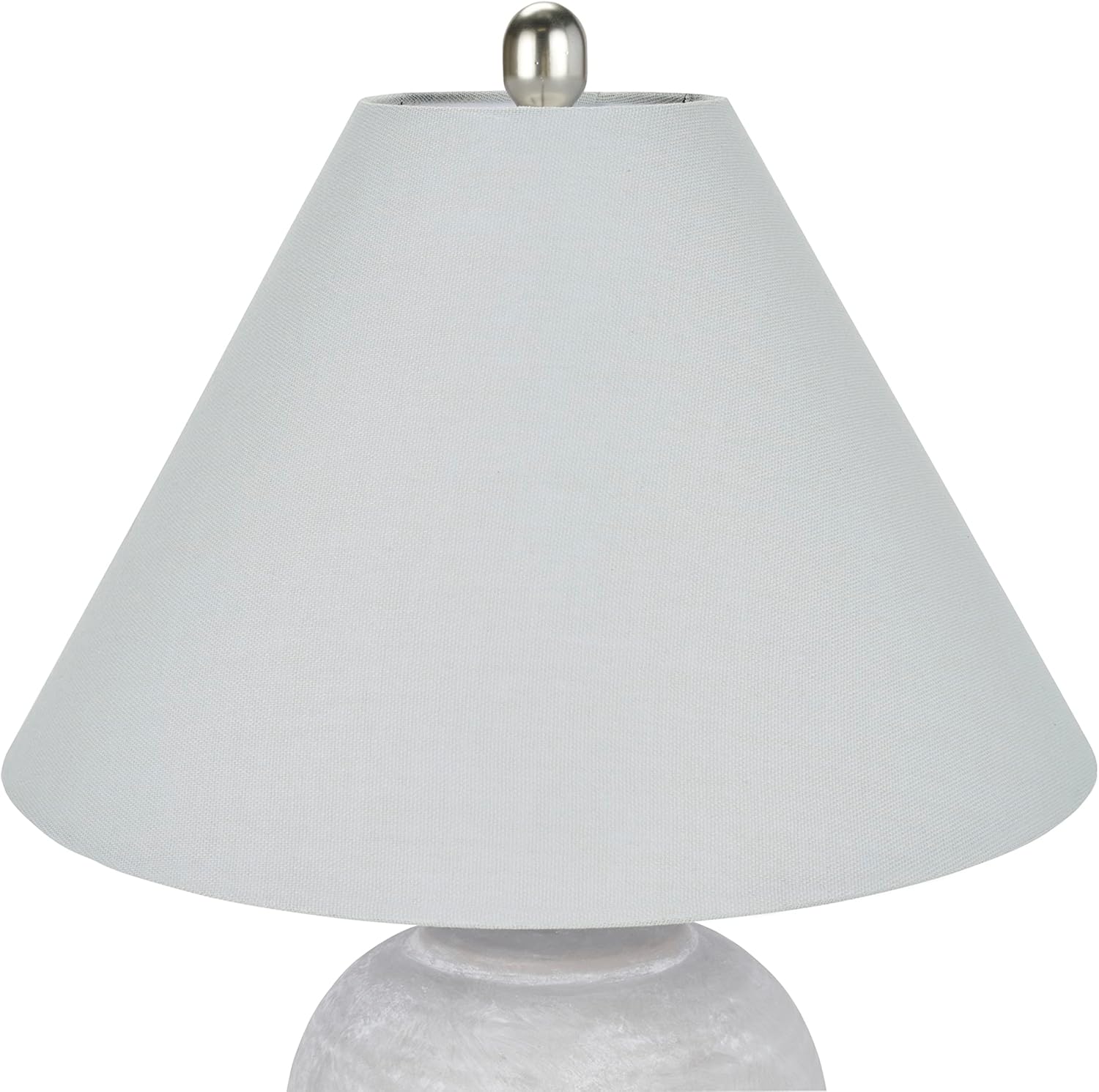 Vintage Farmhouse Beige Table Lamp — 23" - View 5
