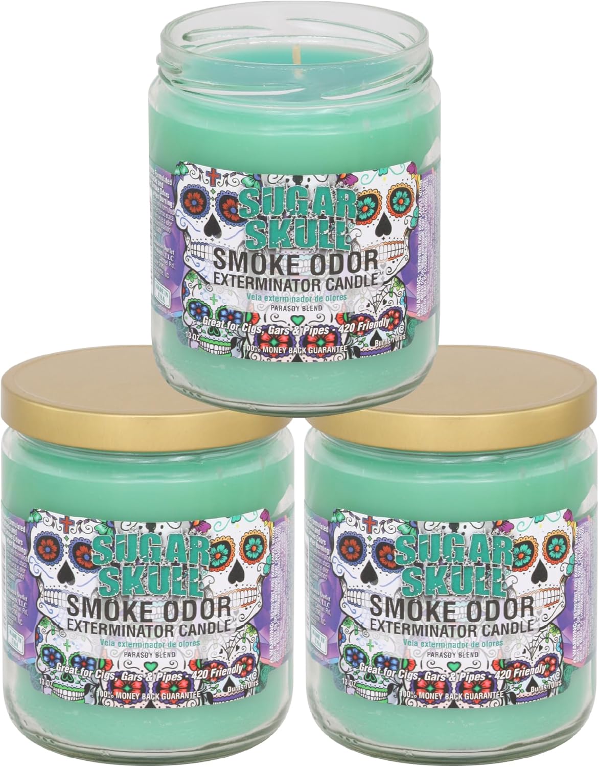 Wax Candle — 3 Pack
