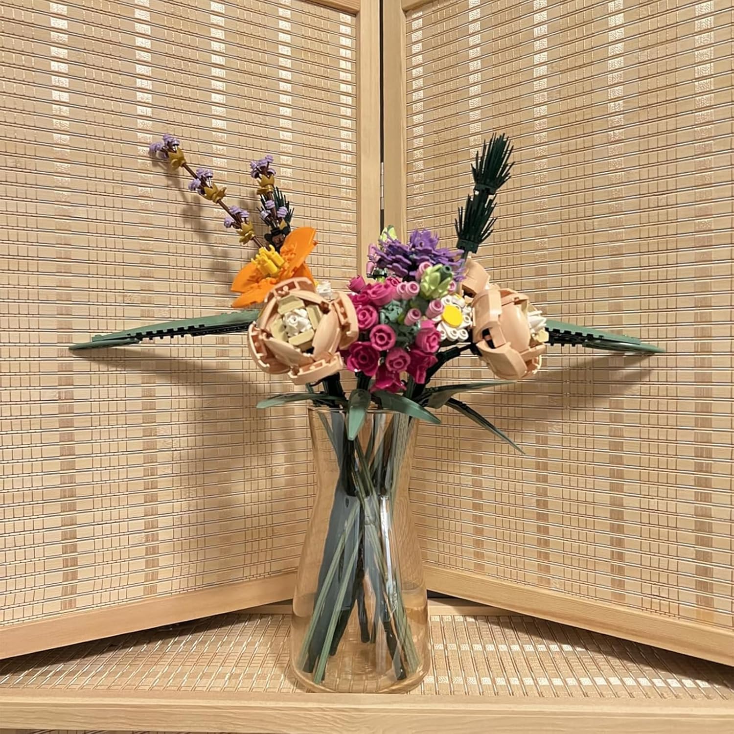 Boho Grey Flower Vase — 8" - View 4