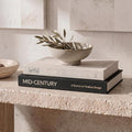 Modern Beige Storage Basket — Set of 2 — Black-Beige