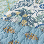 Boho Blue Throw Pillow — 78" - View 5