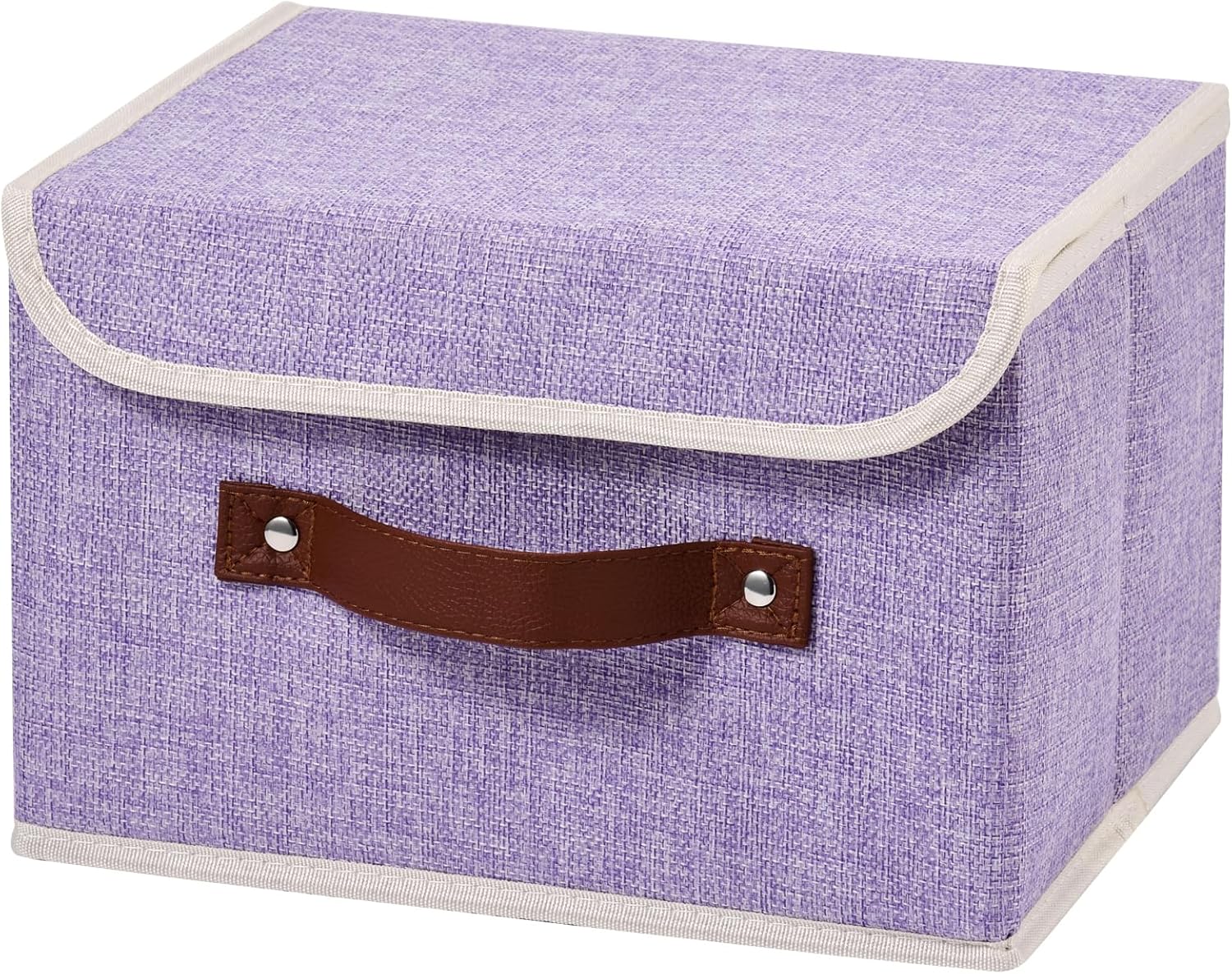 Linen Beige Storage Bin — Set of 1 — Small (Set of 1)
