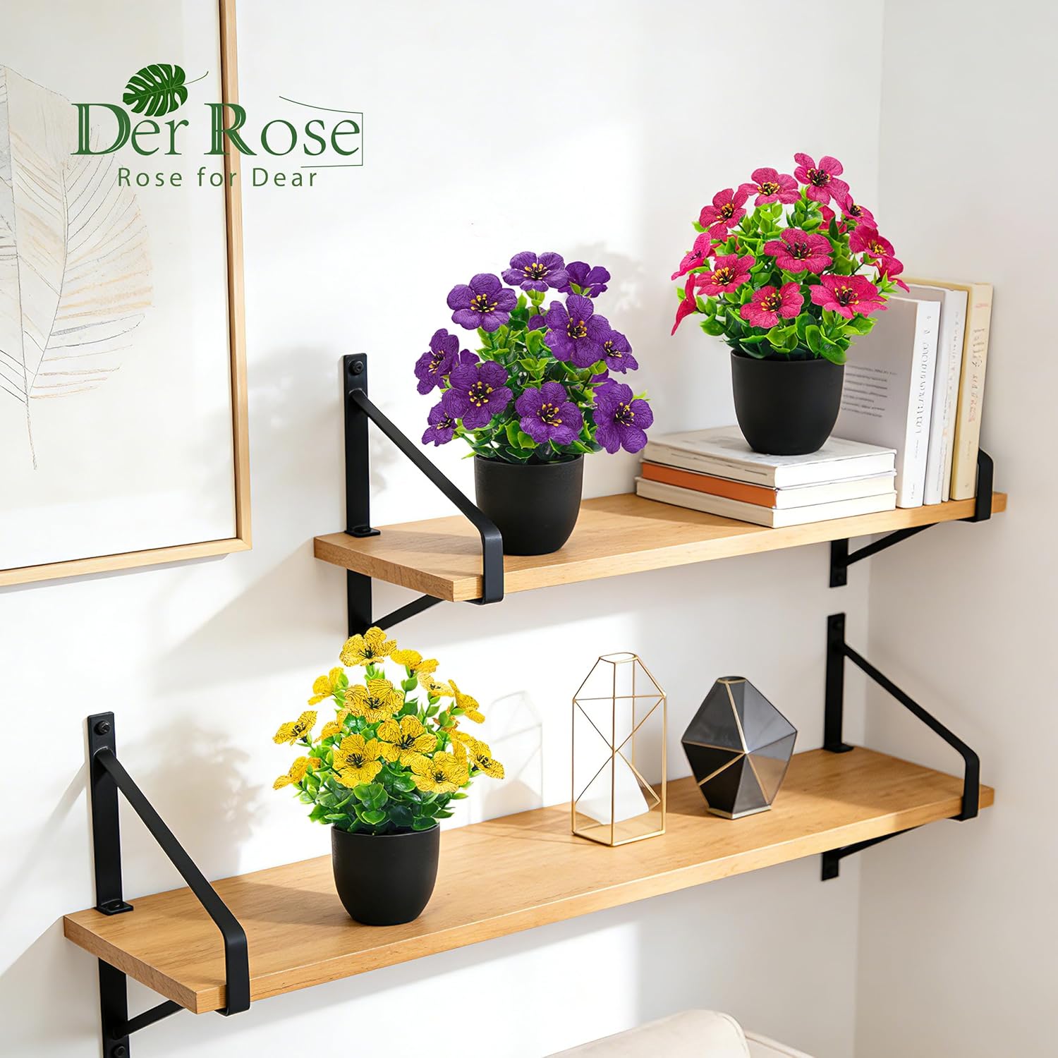 Black Artificial Plant - View 7