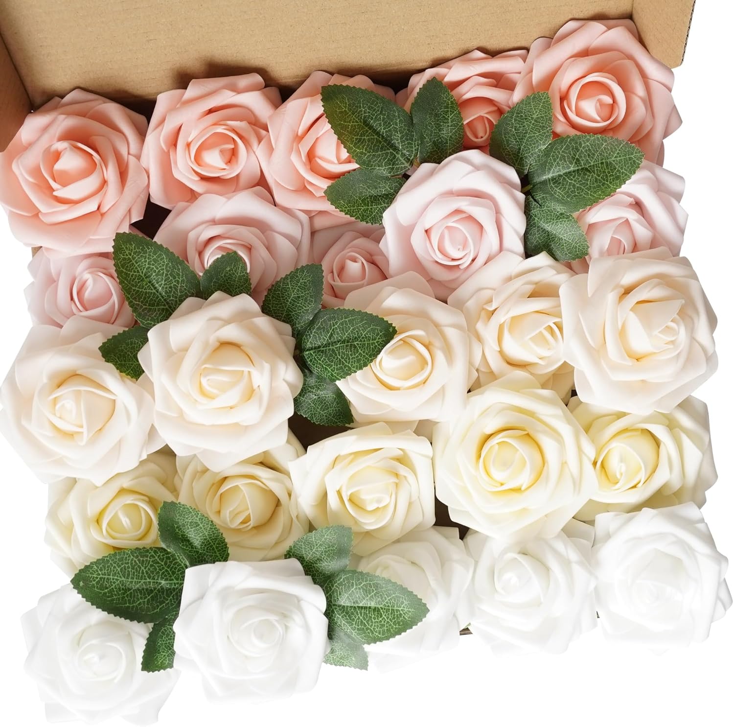 Black Artificial Plant — Shades of Pink Rose