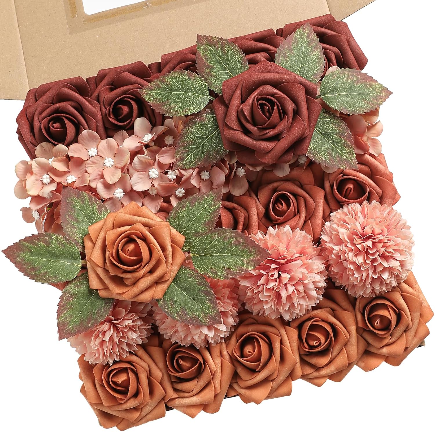 Blue Artificial Flowers — Terracotta