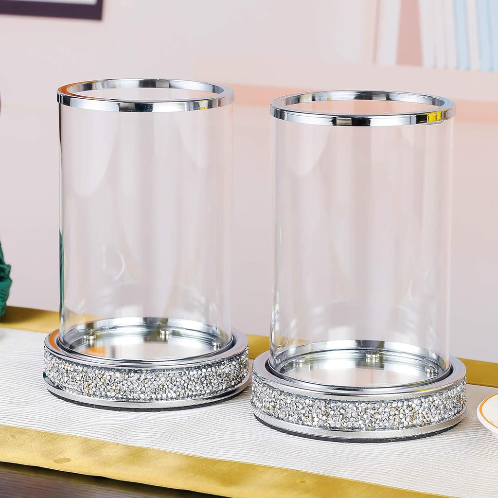 Beige Pillar Candle — Set of 2 - View 2