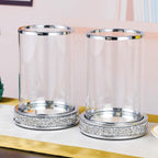 Beige Pillar Candle — Set of 2 - View 2