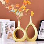Farmhouse Black Flower Vase - View 4