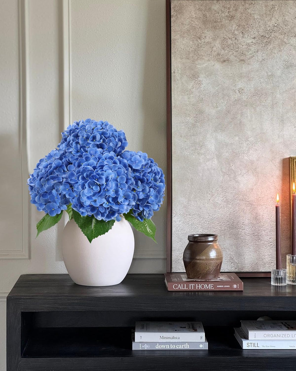 Blue Artificial Flowers - View 3