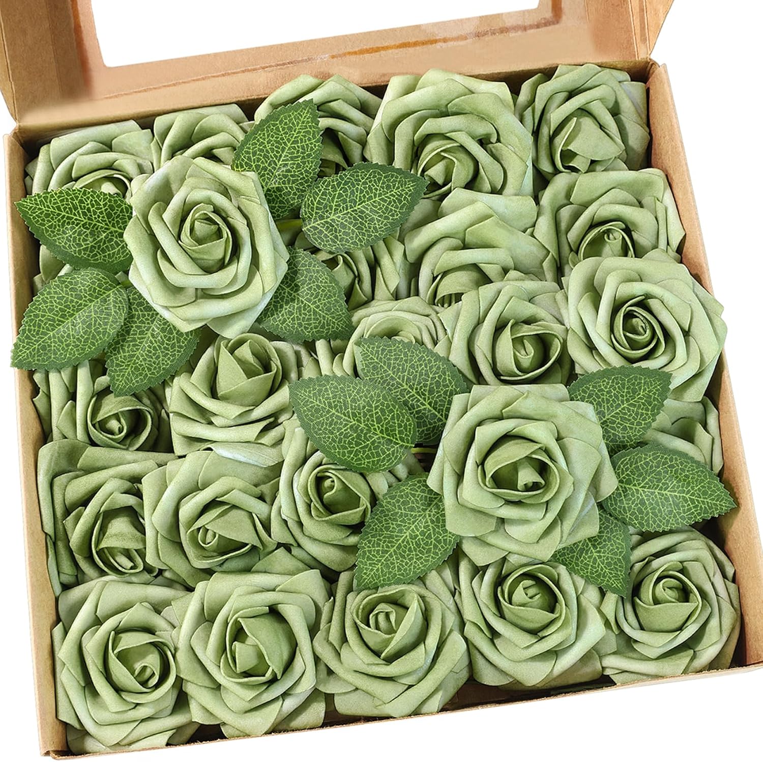 Beige Artificial Flowers — Elf Green